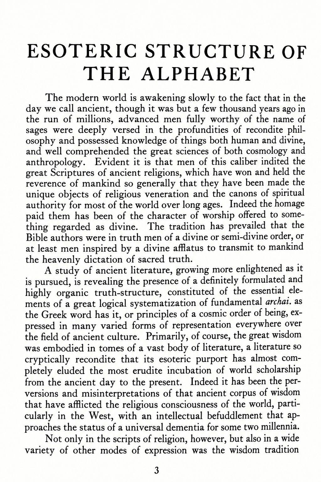 Additional product photograph of The Esoteric Structure of the Alphabet by Alvin Boyd Kuhn