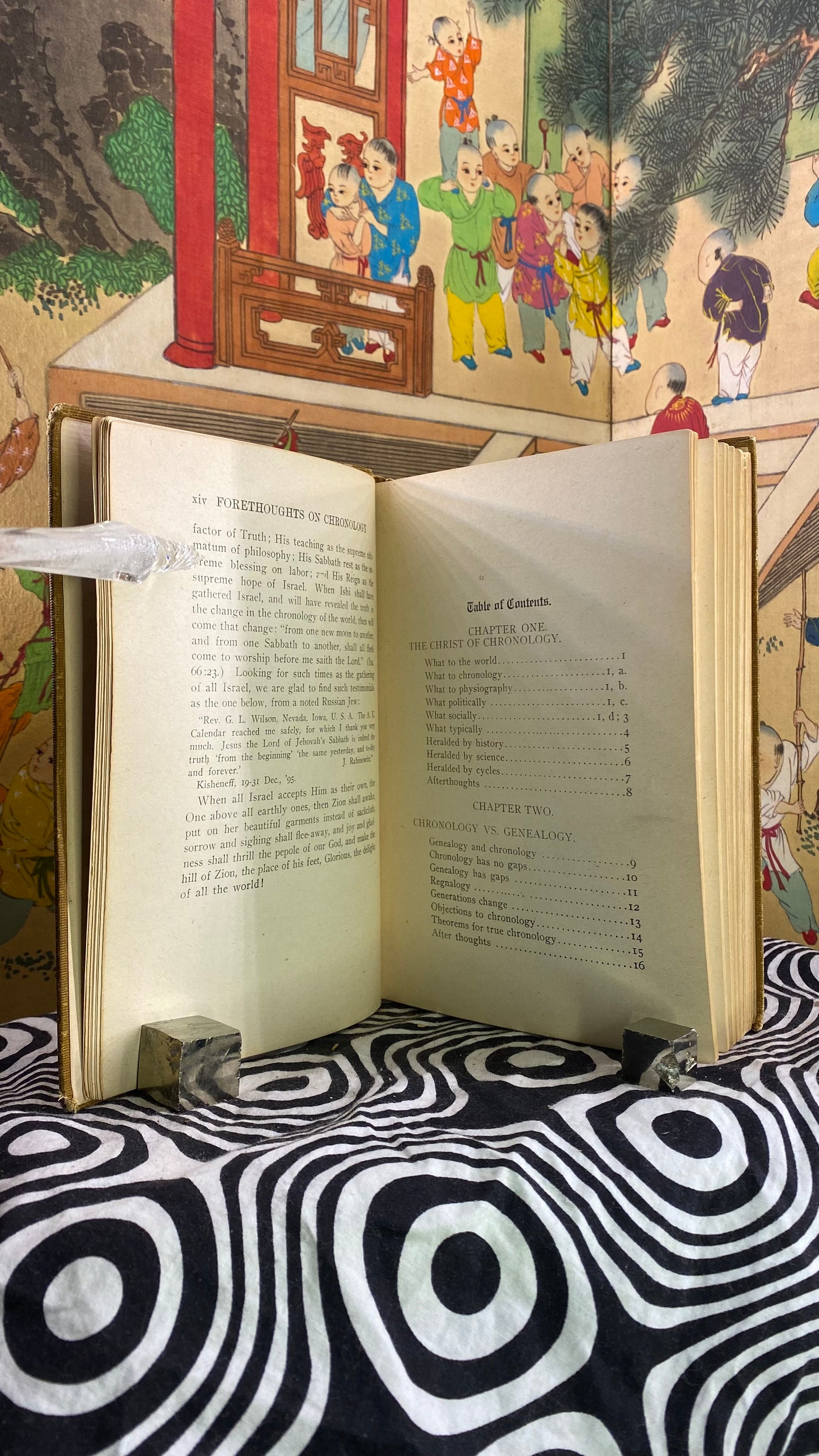 Christ in Chronology and Science of the Sabbath — Reverend Gilbert Lord Wilson — 1902