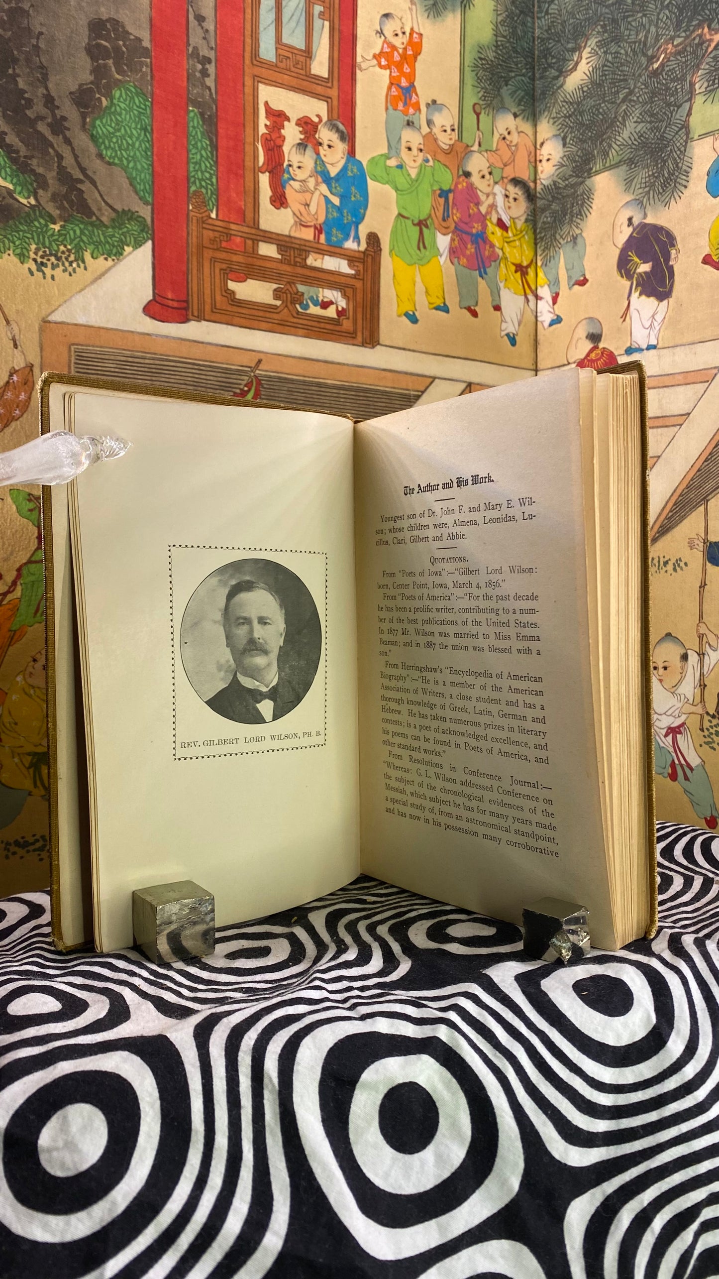 Christ in Chronology and Science of the Sabbath — Reverend Gilbert Lord Wilson — 1902