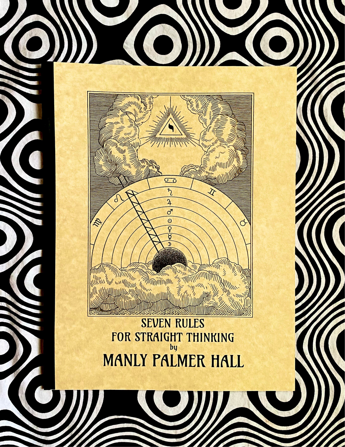 Cover of Seven Rules for Straight Thinking by Manly P. Hall, Lecture Papers No. 4