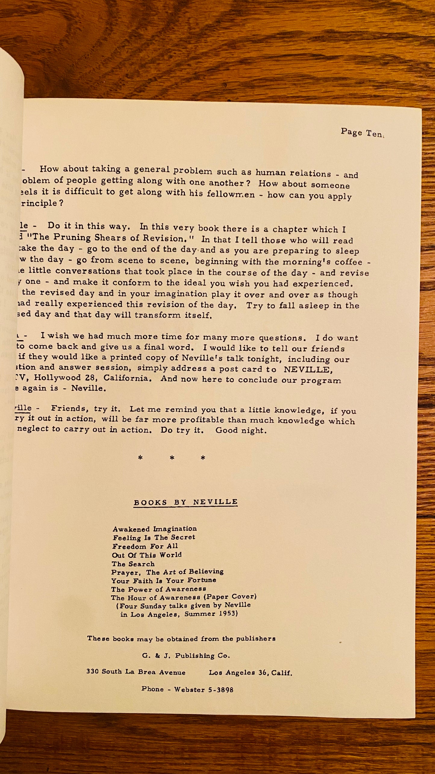 Man's Greatest Gift — Neville Goddard