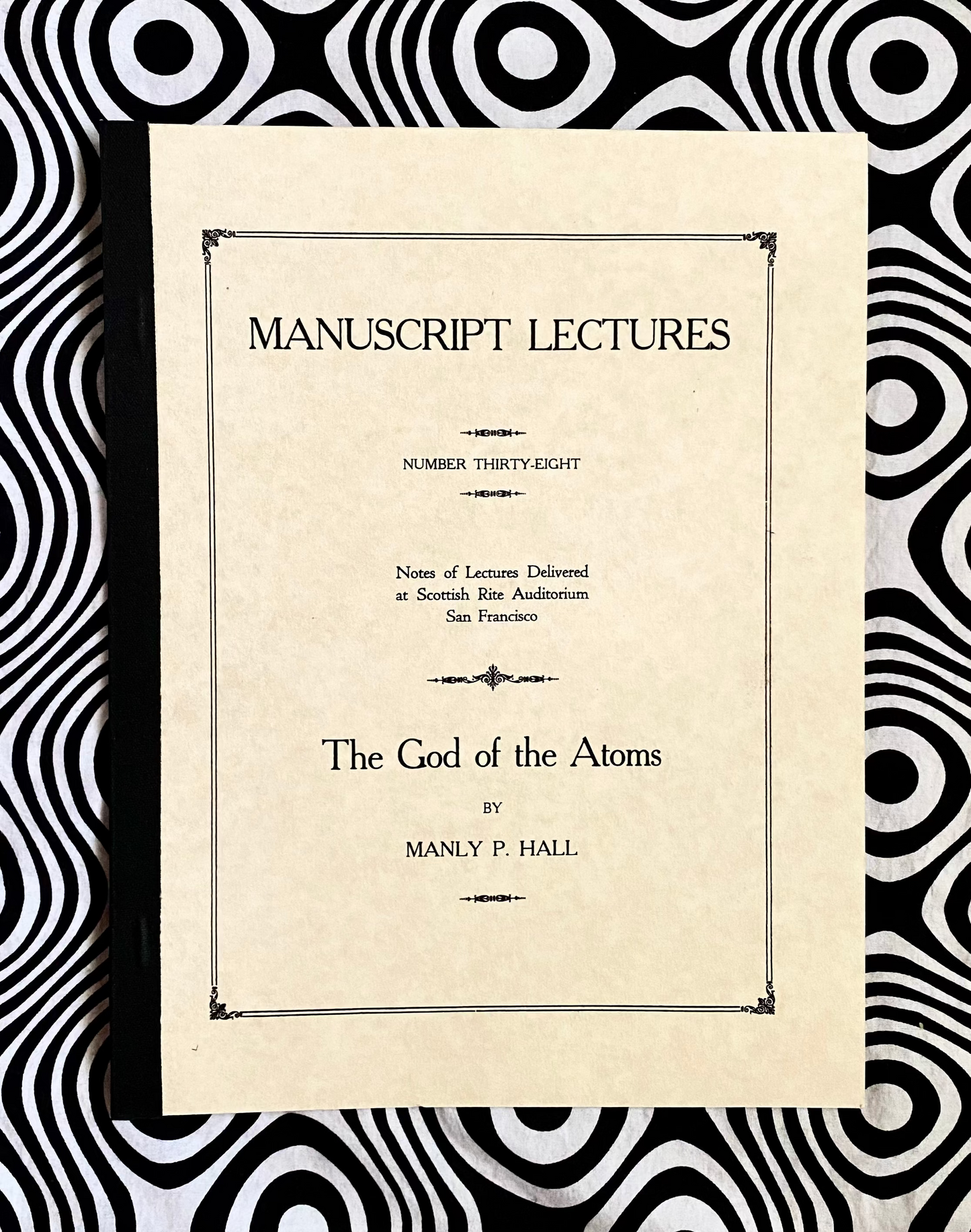 Cover of The God of the Atoms by Manly P. Hall, Manuscript Series No. 38