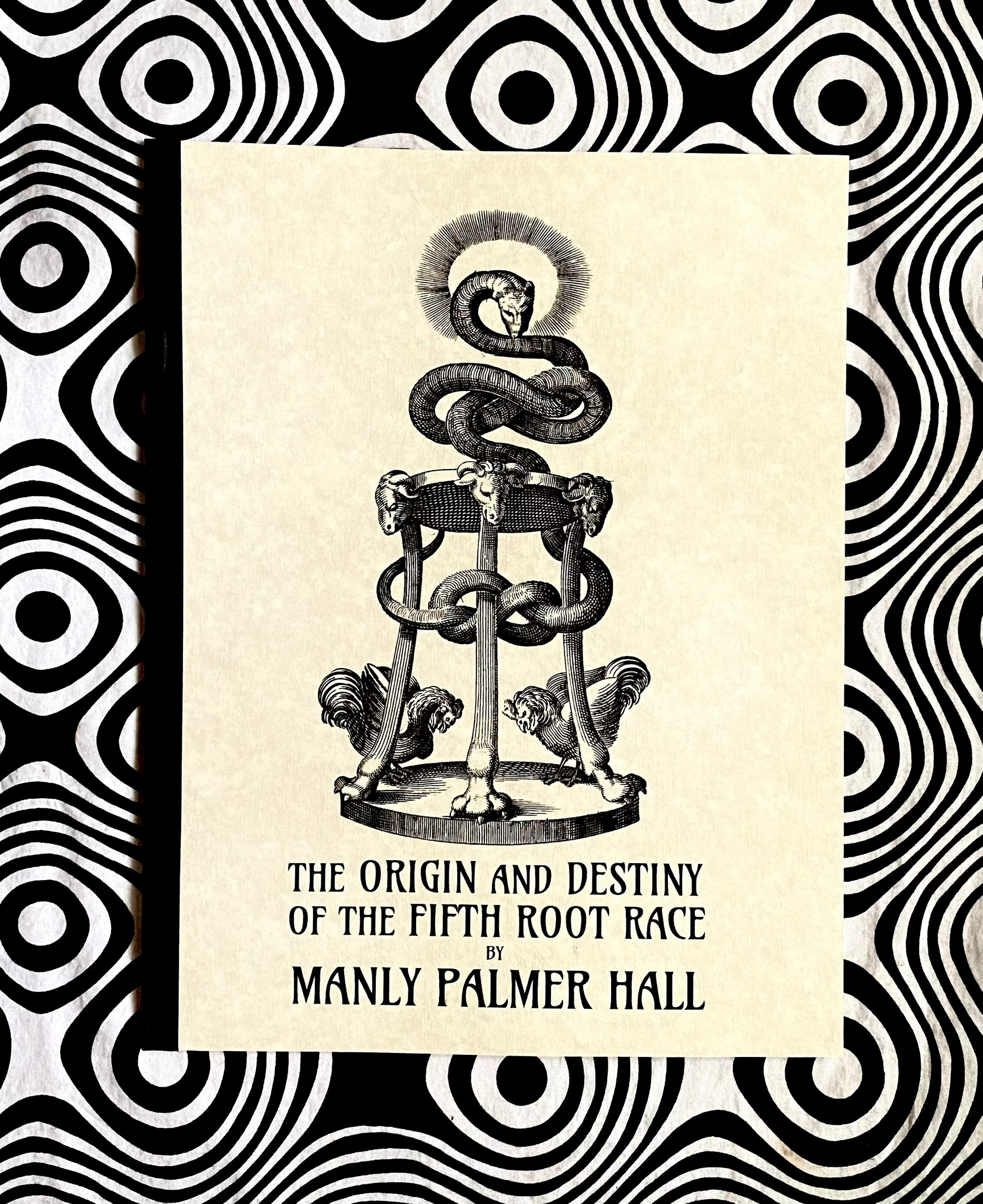 Cover of The Origin and Destiny of the Fifth Root Race by Manly P. Hall, Lecture Papers No. 8