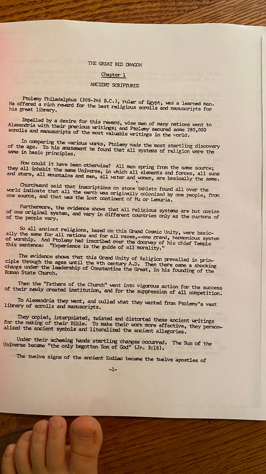 The Great Red Dragon — Hilton Hotema