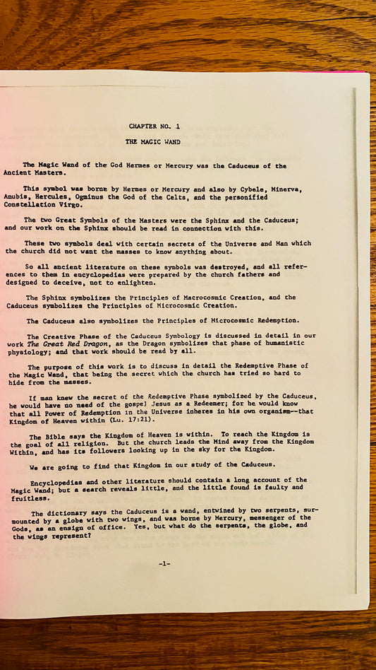 The Magic Wand — Hilton Hotema