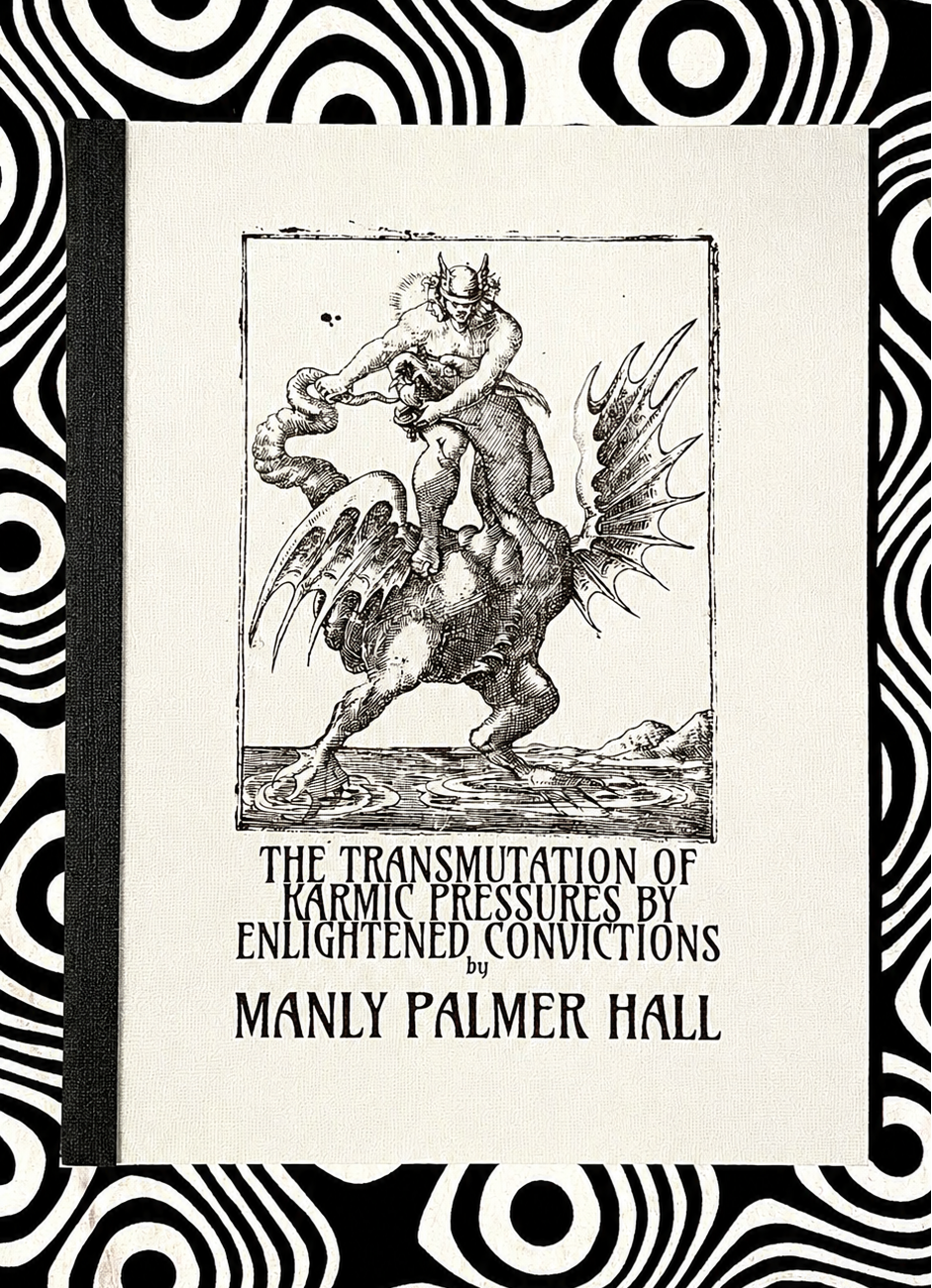 Cover of The Transmutation of Karmic Pressures by Enlightened Convictions by Manly P. Hall, Lecture Papers No. 15