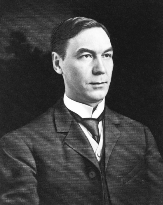 Portrait of New Thought author Charles F. Haanel