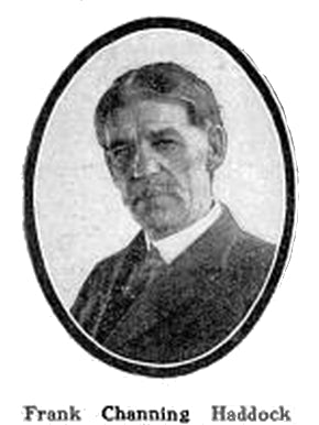 Frank Channing Haddock, archival portrait published in Popular Mechanics, April 1914