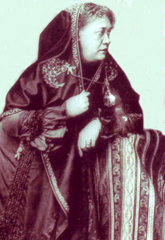 Helena Petrovna Blavatsky, circa 1875
