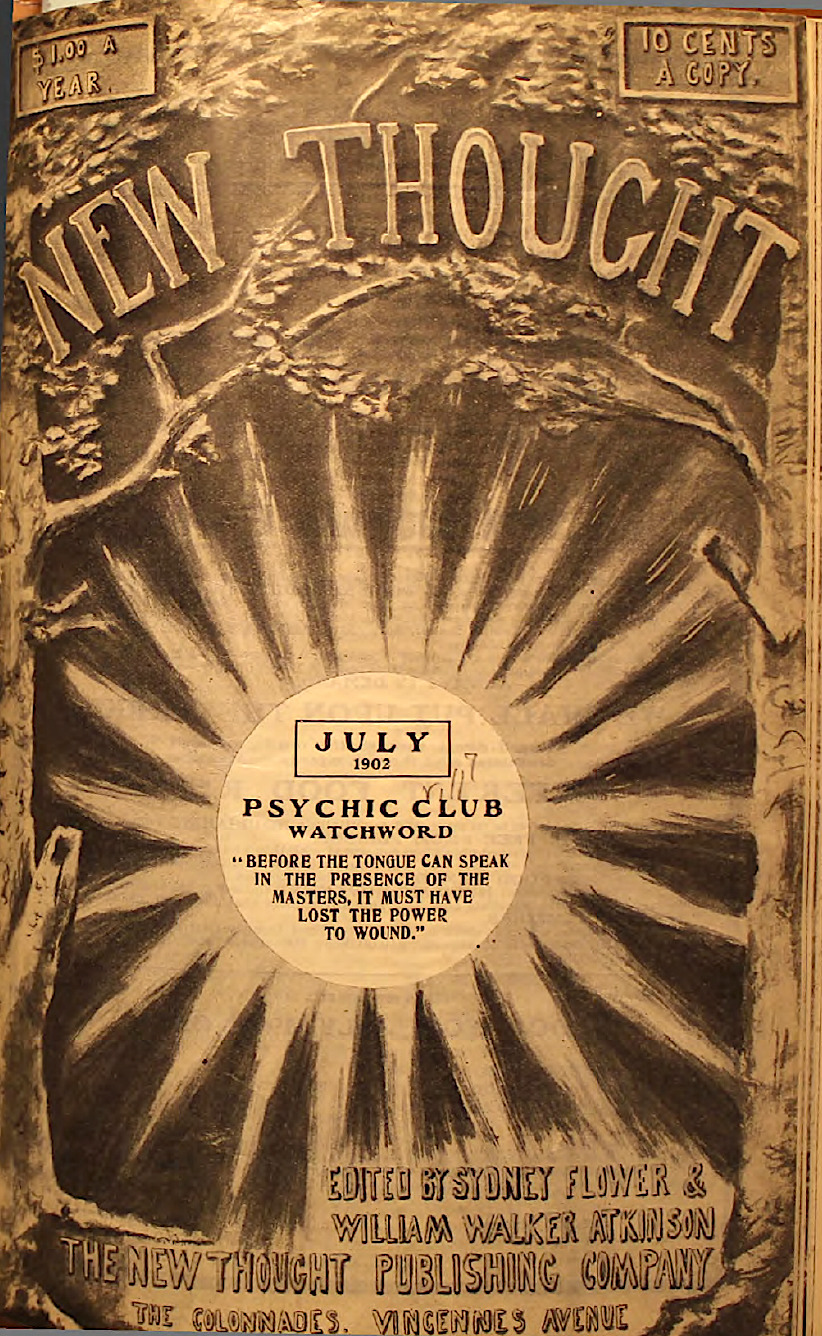 Historical New Thought magazine cover from the Odd Enough Books archive