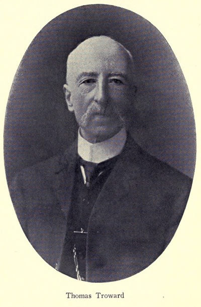 Portrait of Mental Science writer Thomas Troward