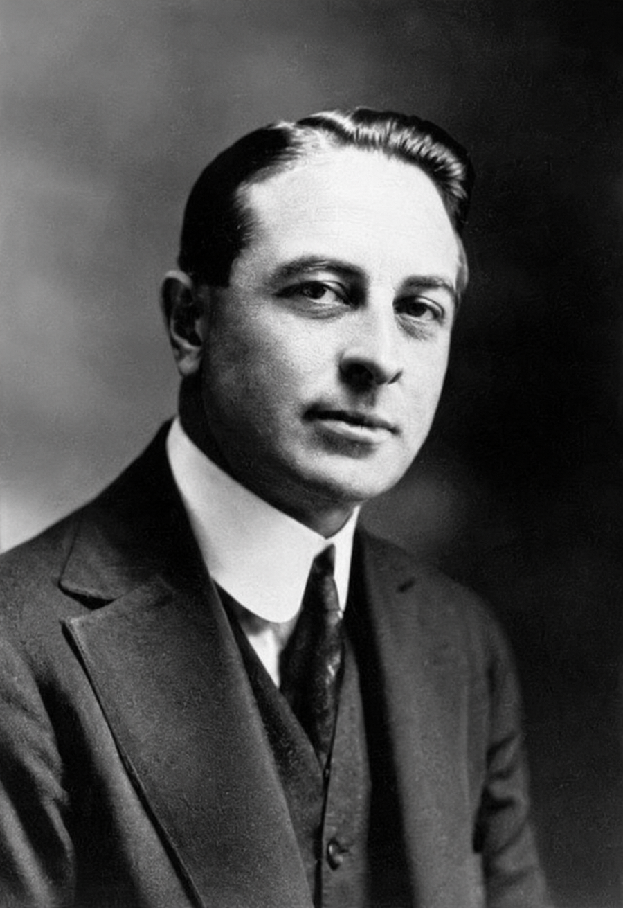 Restored portrait of New Thought author Christian D. Larson