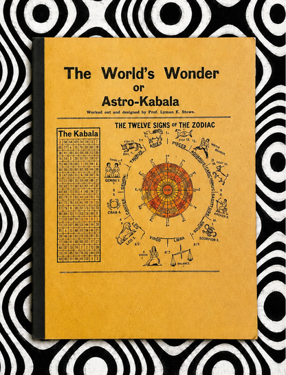 Cover of The World’s Wonder, or Astro-Kabala by Lyman E. Stowe