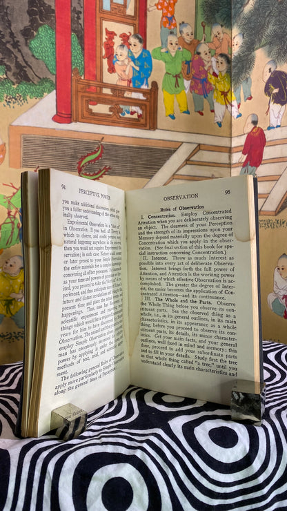 Additional condition view of Perceptive Power or The Art of Observation by William Walker Atkinson and Edward E. Beals, 1922