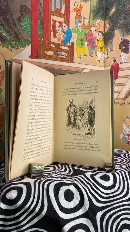 Additional condition view of About Giants, and Other Wonderful People by Isabel Simpson and George Foster Barnes, 1888