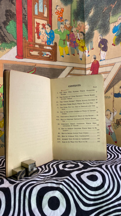 Additional condition view of The Success Process by Brown Landone and William Walker Atkinson, 1927