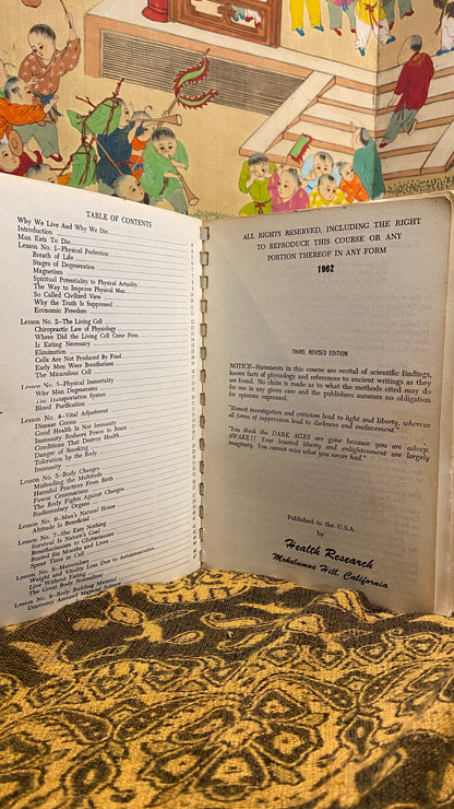 Additional condition view of Man’s Higher Consciousness by Hilton Hotema, 1962