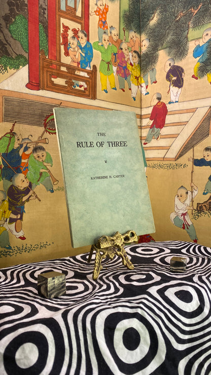 Cover of The Rule of Three by Catherine H. Carter, 1926