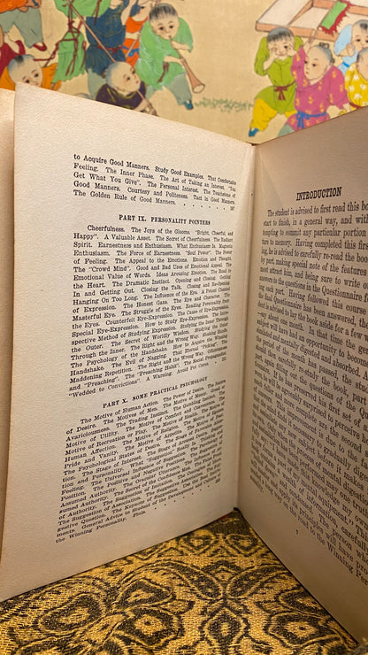 Additional condition view of The Winning Personality by Arthur Gould, 1919