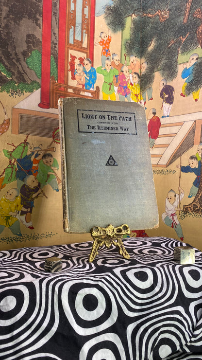 Cover of Light on the Path and The Illumined Way by Mabel Collins, 1898