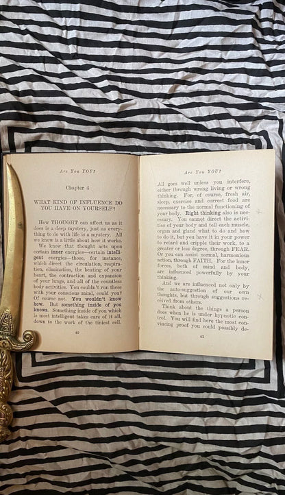 Additional condition view of Are You YOU? by C. Franklin Leavitt, 1921