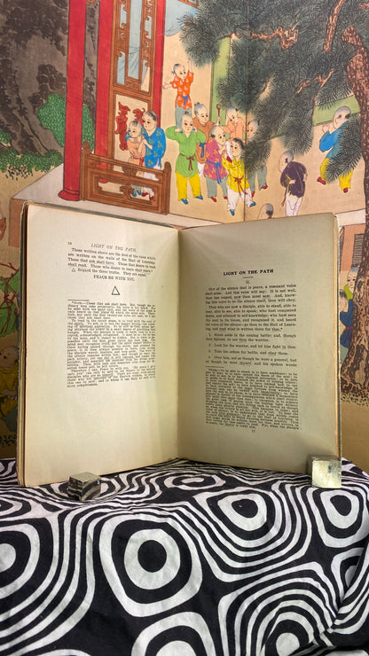 Additional condition view of Light on the Path and The Illumined Way by Mabel Collins, 1898