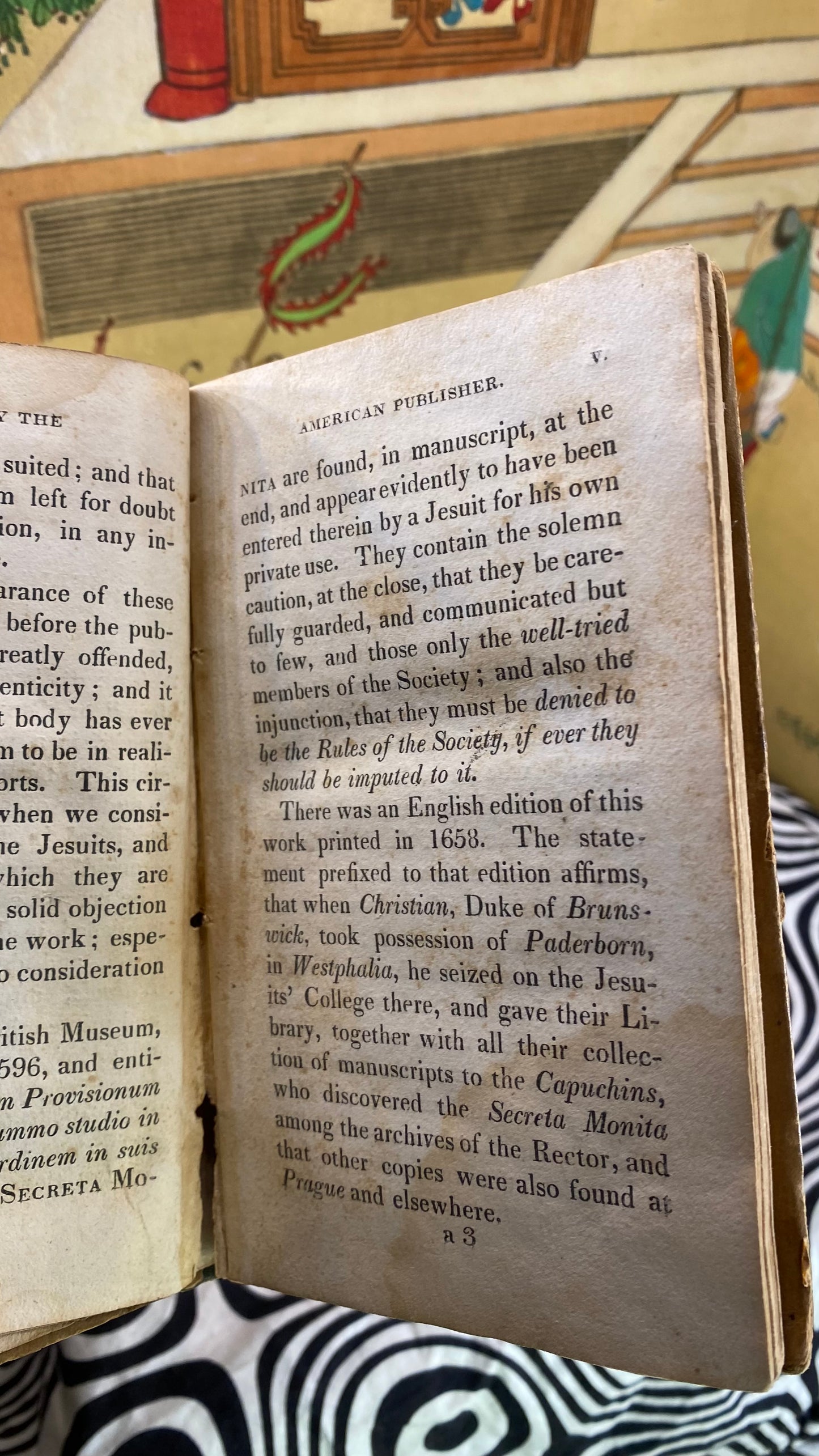 Secret Instructions of the Jesuits : Printed Verbatim from the London Copy of 1725 — J. & T. Simpson — 1831