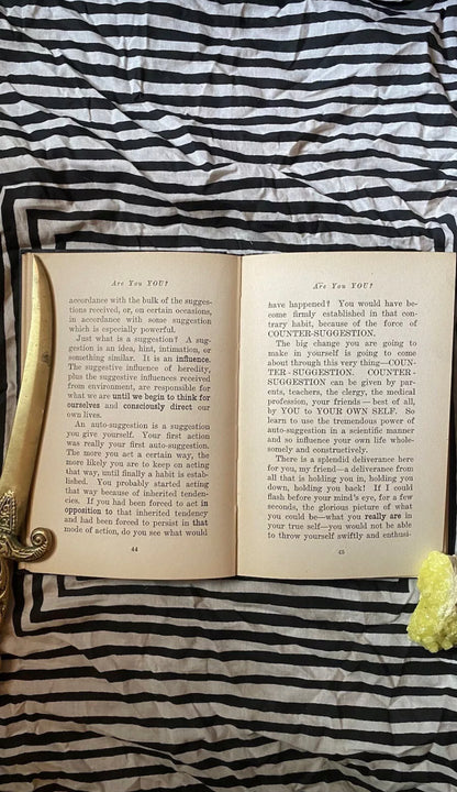 Additional condition view of Are You YOU? by C. Franklin Leavitt, 1921
