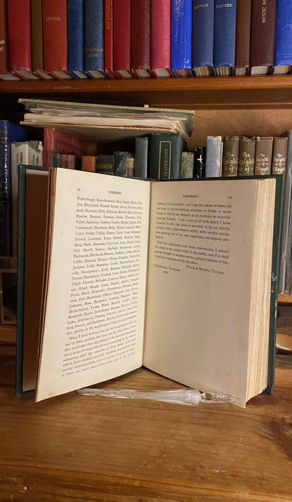 Interior and condition view of The More Abundant Life by William Marcus Taylor, 1924