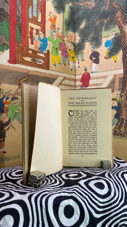 Additional condition view of The Psychology of the Solar Plexus by Julia Seton, 1914