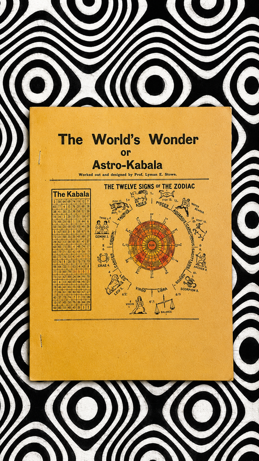 The World's Wonder, or Astro-Kabala -- Lyman E. Stowe