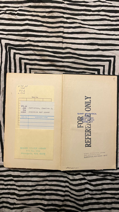 Additional condition view of Dominion and Power by Charles Brodie Patterson, 1910