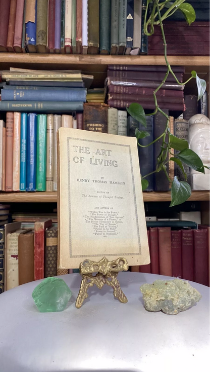Cover of The Art of Living by Henry Thomas Hamblin, 1922