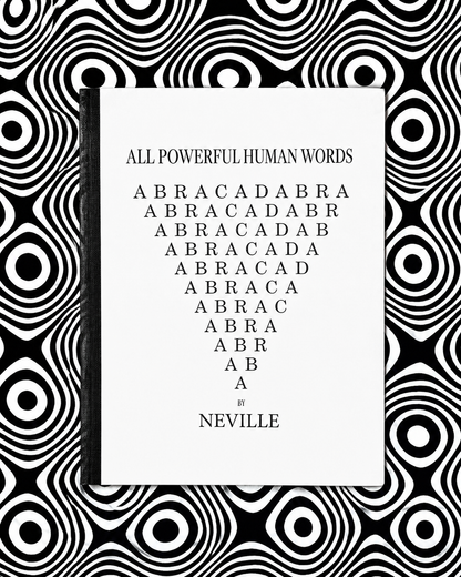 Cover of All Powerful Human Words by Neville Goddard