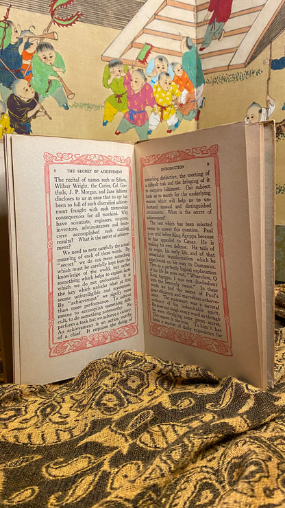 Additional condition view of The Secret of Achievement by Marion LeRoy Burton, 1913
