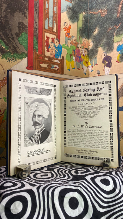Additional condition view of Crystal-Gazing and Spiritual Clairvoyance Behind the Veil by L. W. de Laurence, 1916