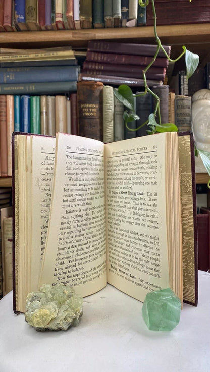 Additional condition view of Freeing Our Mental Forces by Marie Winchell Walker, 1925