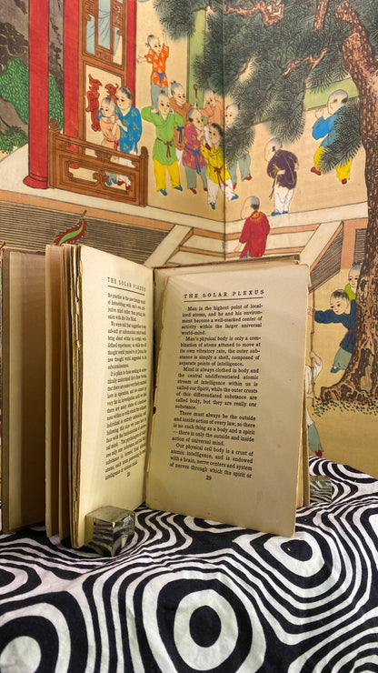Additional condition view of The Psychology of the Solar Plexus by Julia Seton, 1914