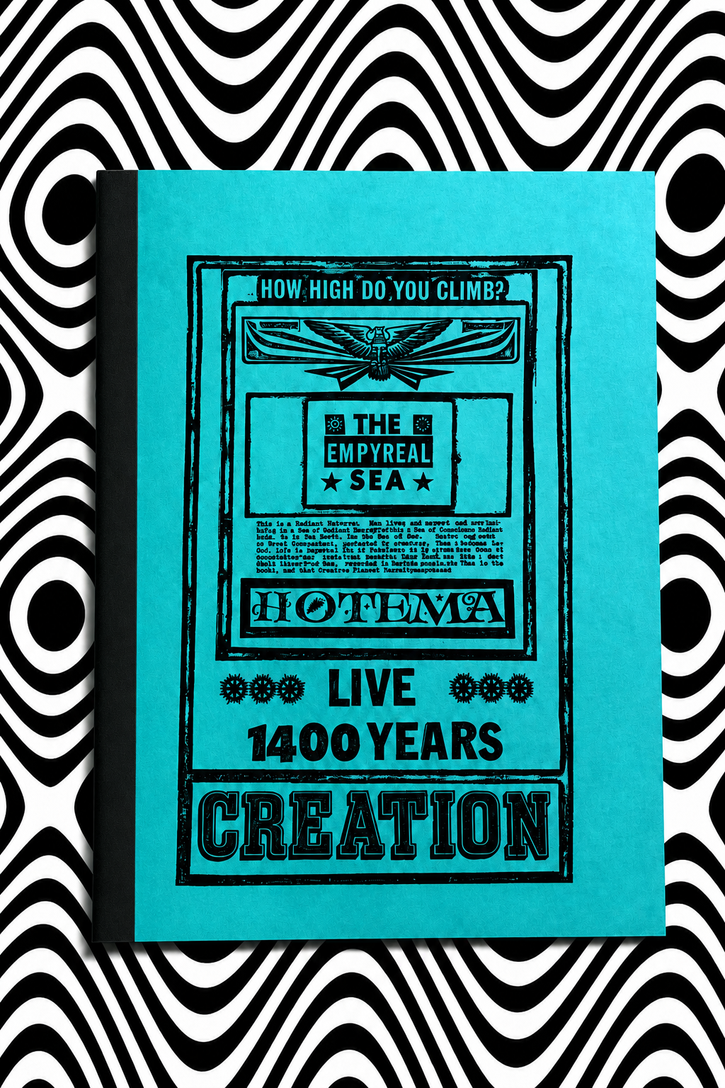 Cover of The Empyreal Sea, or How High Do You Climb? Live 1400 Years by Hilton Hotema