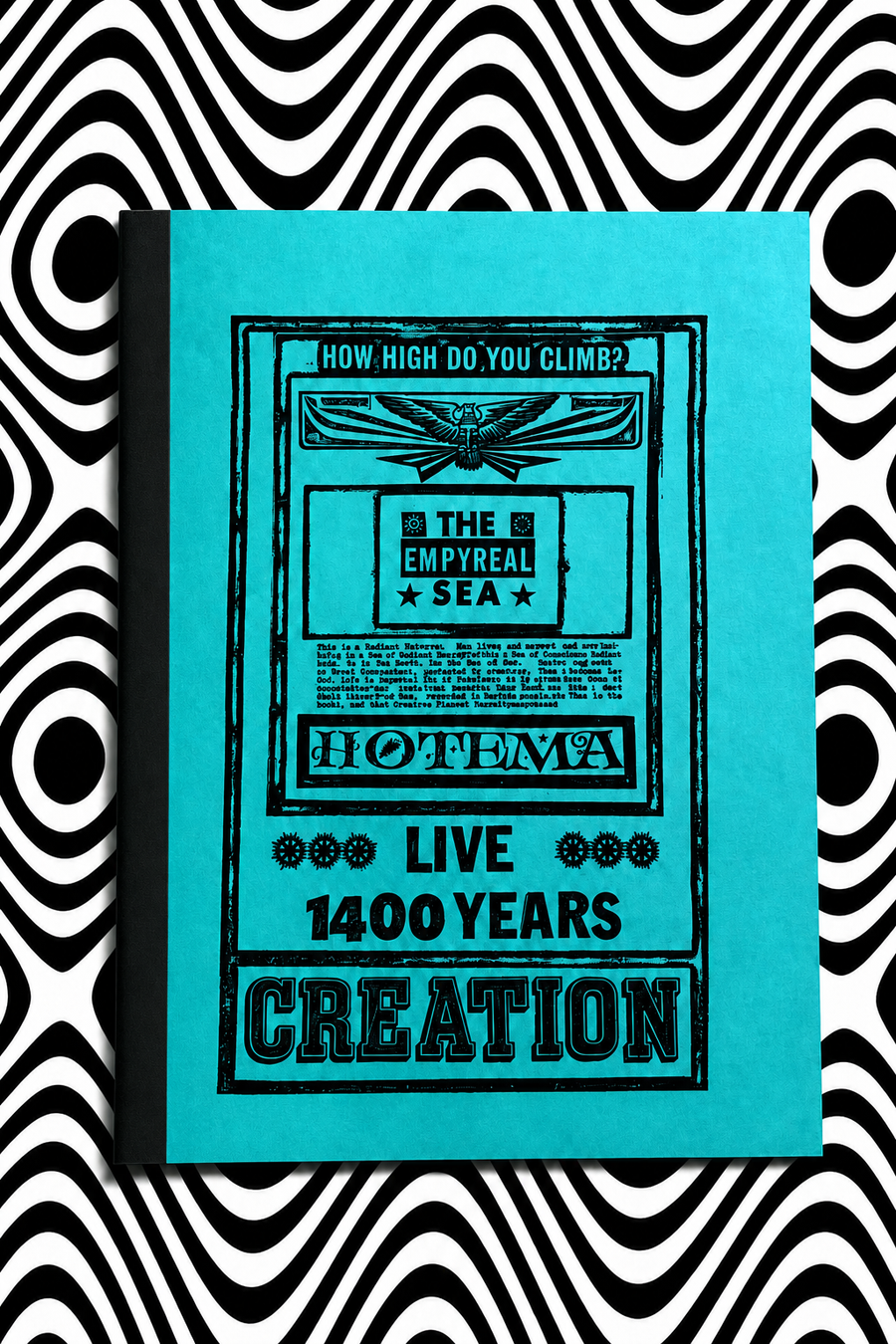 Cover of The Empyreal Sea, or How High Do You Climb? Live 1400 Years by Hilton Hotema