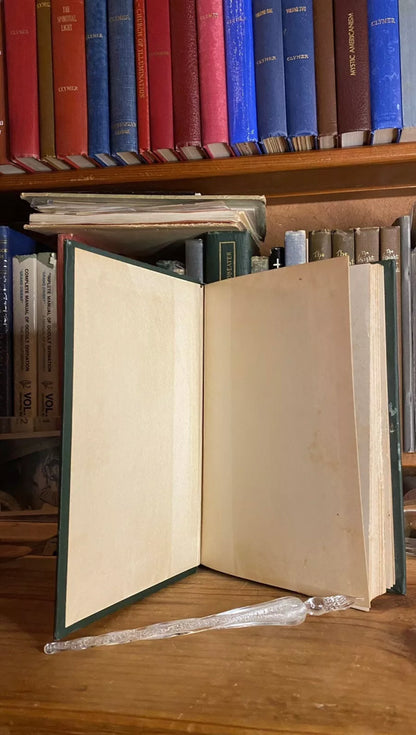 Interior and condition view of The More Abundant Life by William Marcus Taylor, 1924