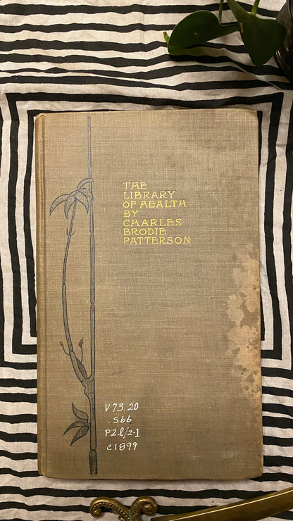 Cover of The Library of Health, Volume 1 by Charles Brodie Patterson, 1899