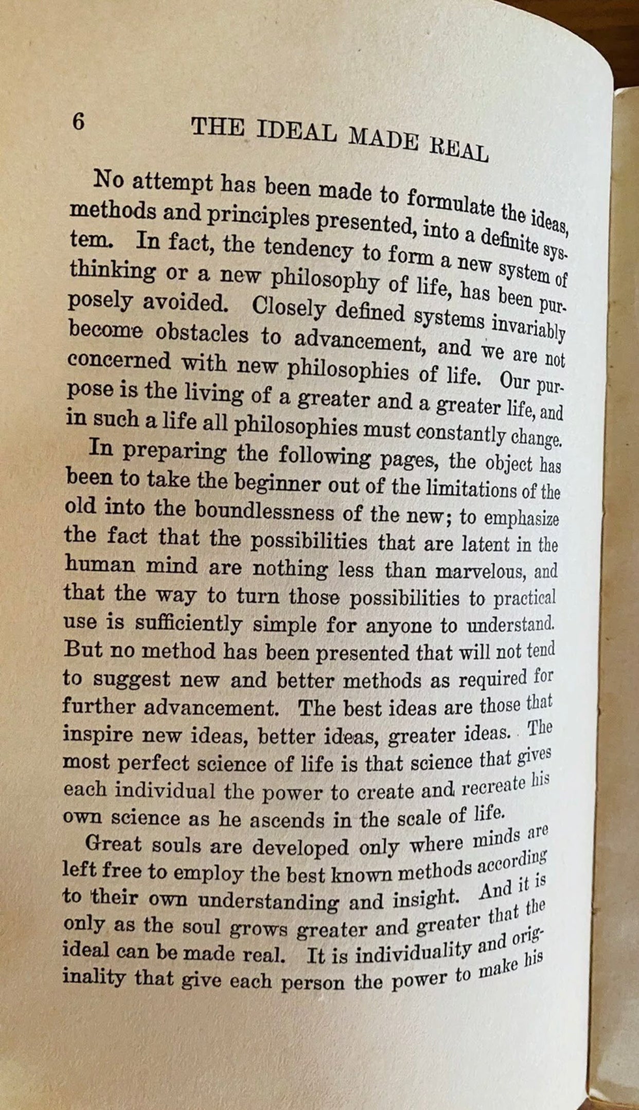 The Ideal Made Real or Applied Metaphysics for Beginners — Christian D. Larson — 1909