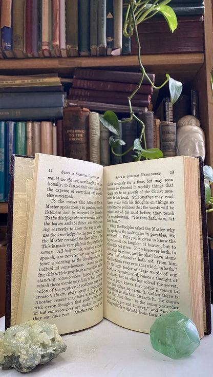 Additional condition view of Steps in Spiritual Unfoldment by Frances W. Foulks, 1929