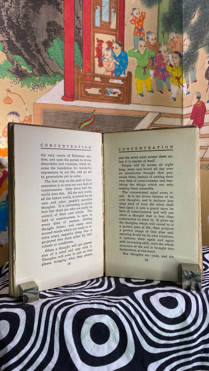 Additional condition view of Concentration: The Secret of Success by Julia Seton, 1912