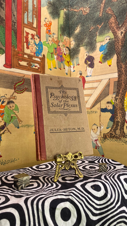 Cover of The Psychology of the Solar Plexus by Julia Seton, 1914