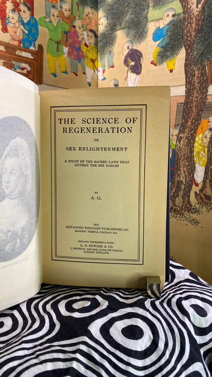 Additional condition view of The Science of Regeneration or Sex Enlightenment by Arthur Gould, 1911
