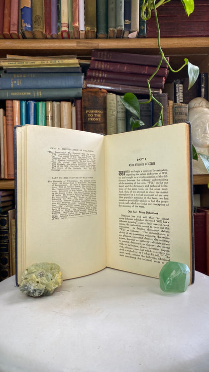 Additional condition view of The Culture of Will Power by Arthur Gould, 1916