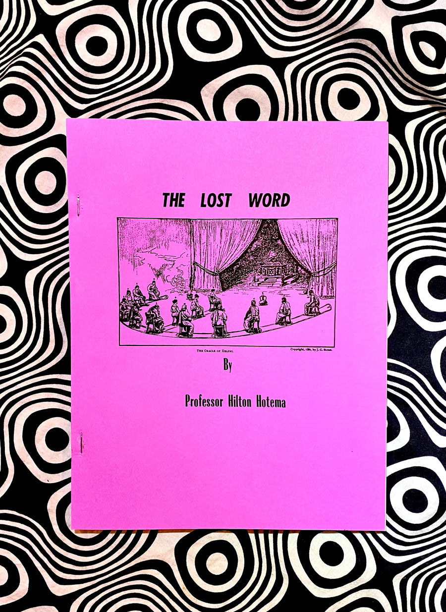 Cover of The Lost Word of Freemasonry by Hilton Hotema