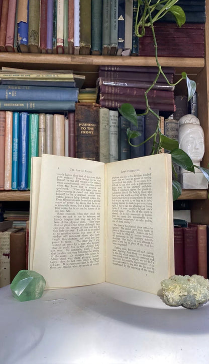 Additional condition view of The Art of Living by Henry Thomas Hamblin, 1922